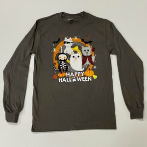 Gray AWL Halloween Long-Sleeve T-shirt